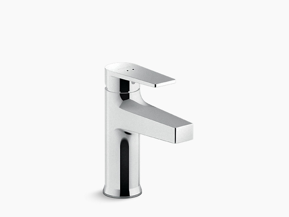 Kohler - Taut  Single-control Basin Faucet With Drain In Polished Chrome